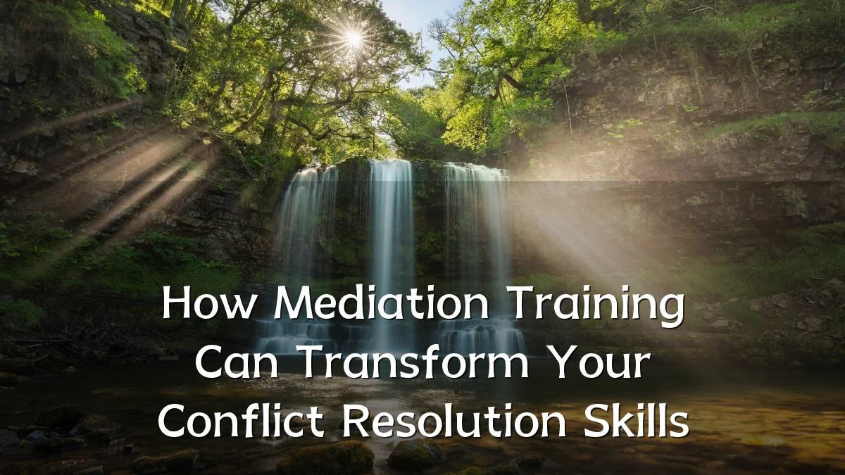 How Mediation Training Can Transform Your Conflict Resolution Skills