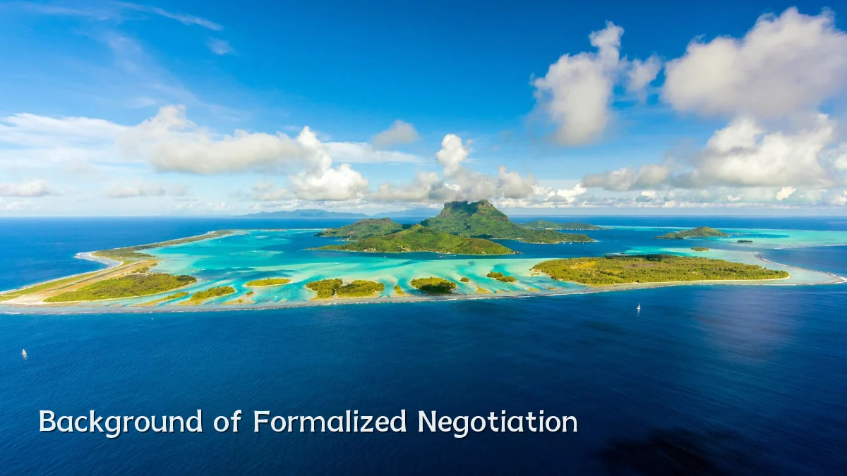 Background of Formalized Negotiation