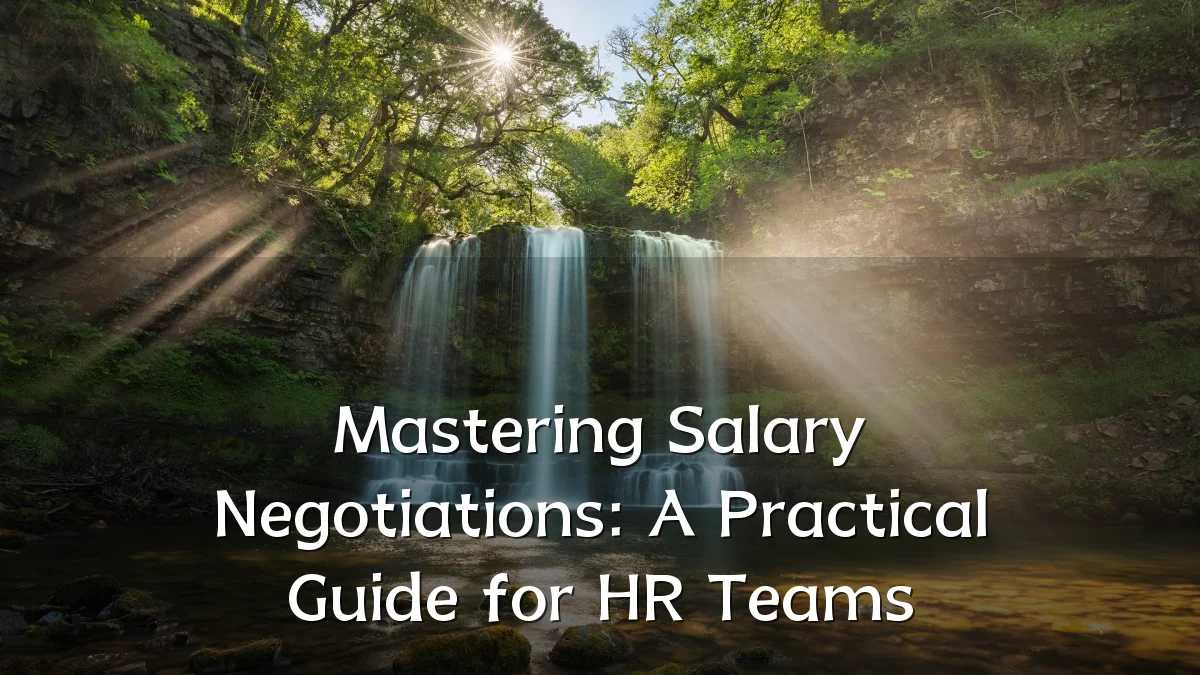 Mastering Salary Negotiations: A Practical Guide for HR Teams
