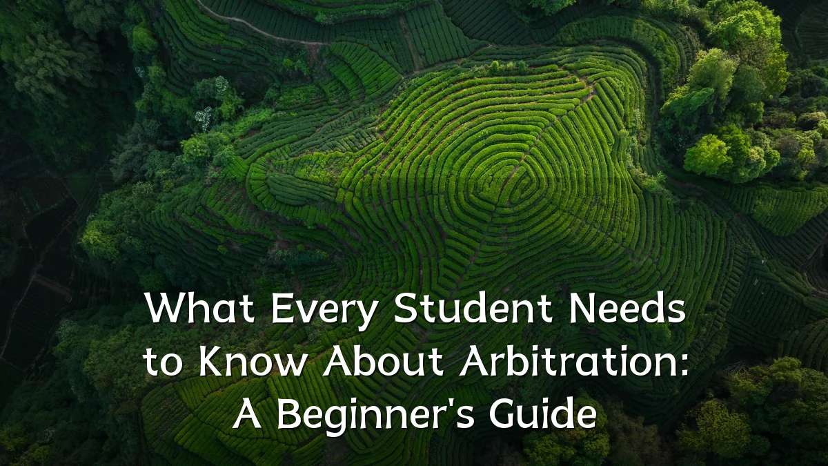 What Every Student Needs to Know About Arbitration: A Beginner's Guide