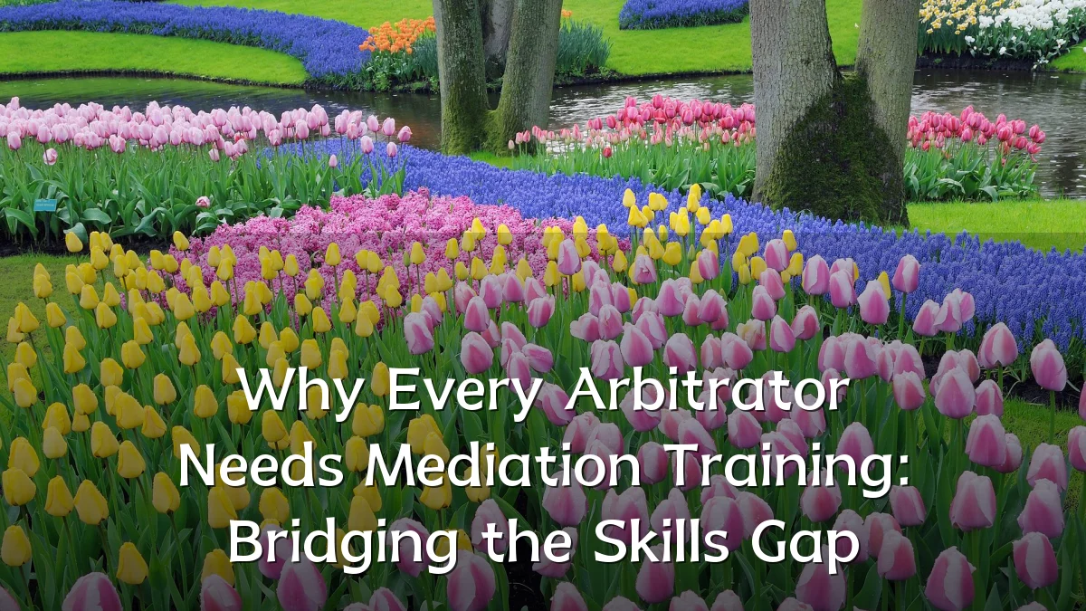 Why Every Arbitrator Needs Mediation Training: Bridging the Skills Gap