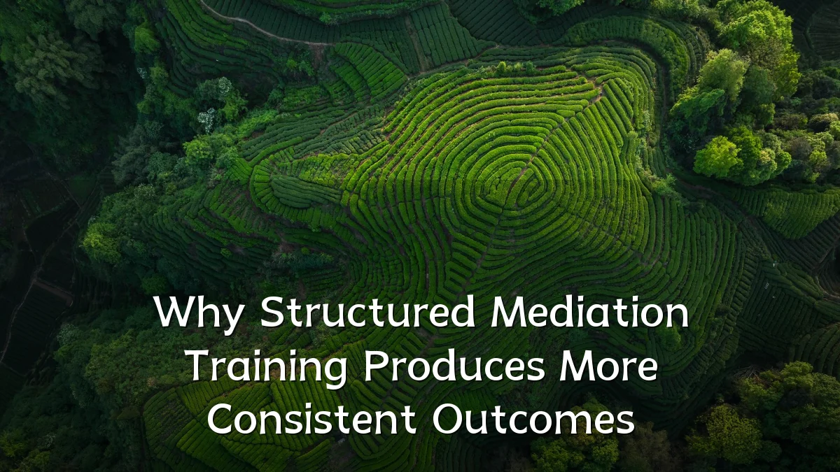 Why Structured Mediation Training Produces More Consistent Outcomes