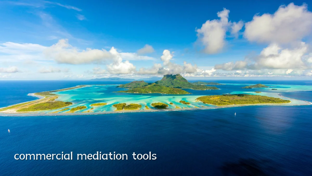 commercial mediation tools