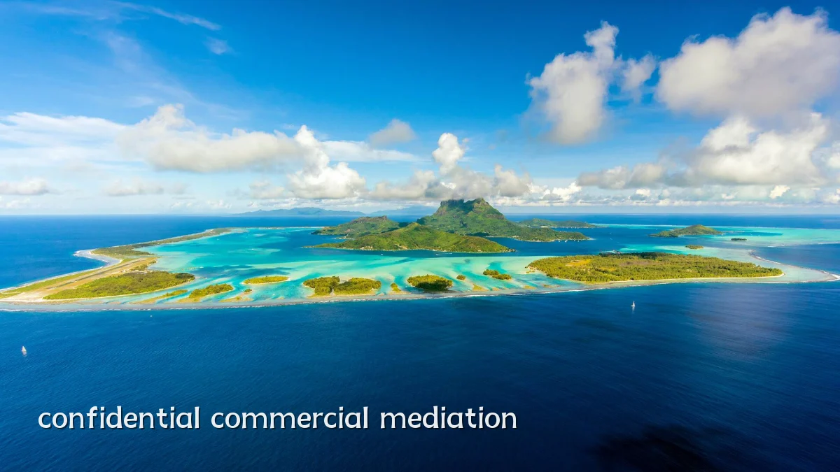 confidential commercial mediation