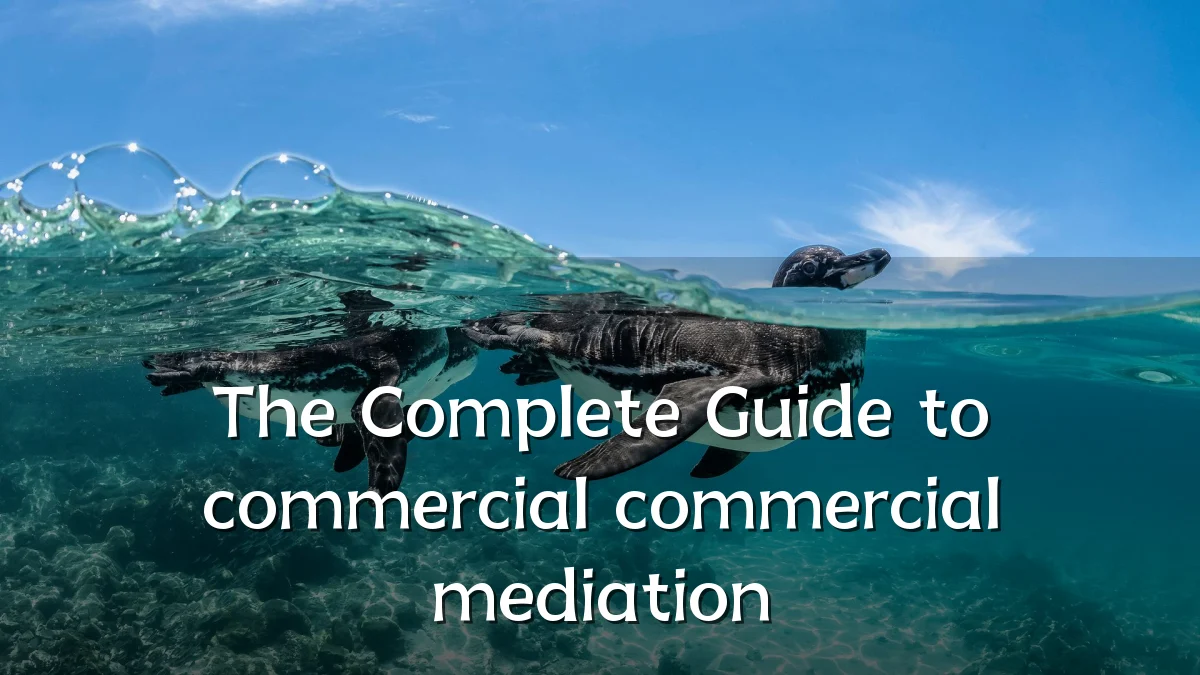 The Complete Guide to commercial commercial mediation