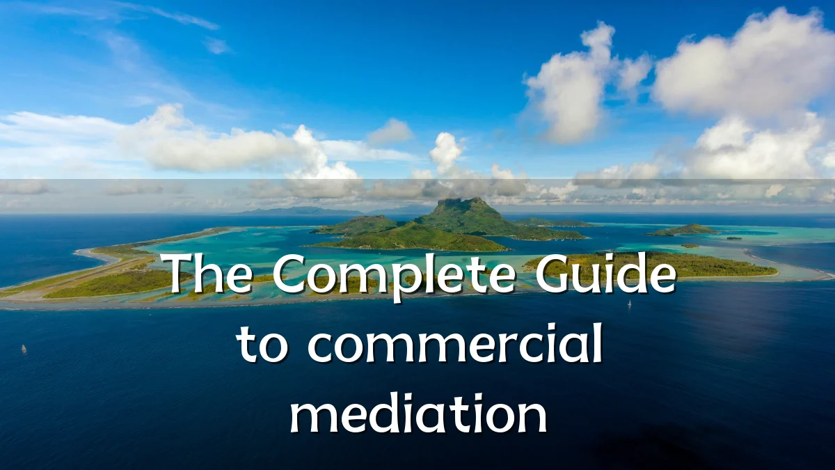 The Complete Guide to commercial mediation