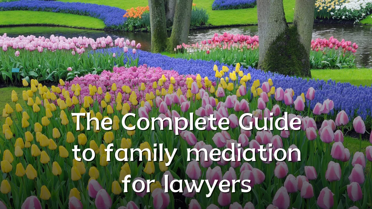 The Complete Guide to family mediation for lawyers