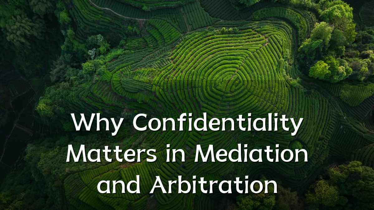 Why Confidentiality Matters in Mediation and Arbitration