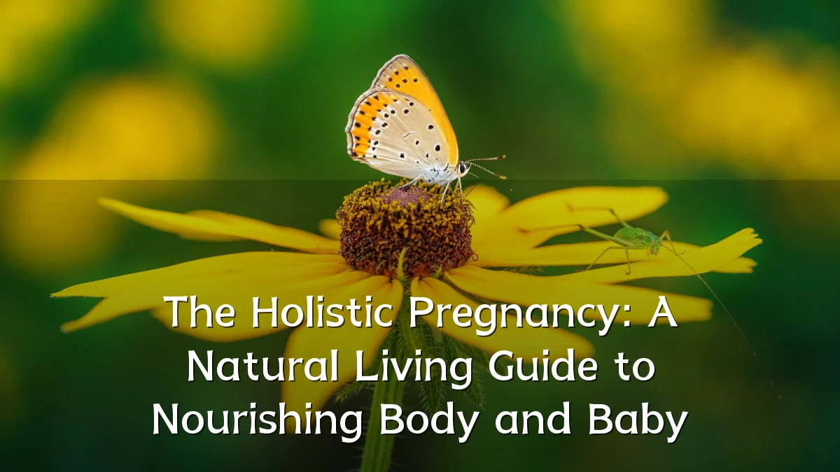 The Holistic Pregnancy: A Natural Living Guide to Nourishing Body and Baby