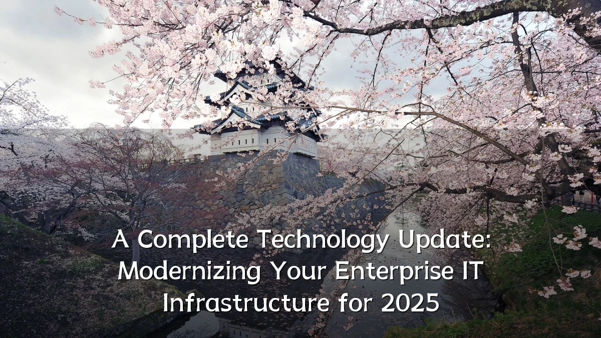 A Complete Technology Update: Modernizing Your Enterprise IT Infrastructure for 2025