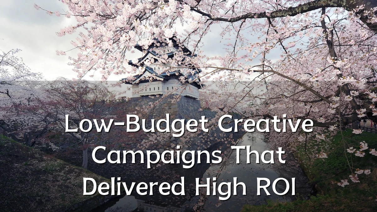Low-Budget Creative Campaigns That Delivered High ROI